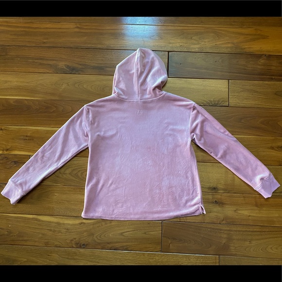 Justice Blush Pink & Gold Velour Cheer Hoodie/Sweatpants Set (never worn) - Picture 7 of 7